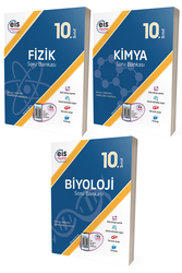 Eis Yayınları - 10. Sınıf Fizik Kimya Biyoloji Soru Bankası Fen Bilimleri Seti Eis Yayınları