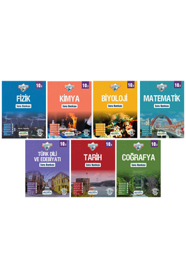 10. Sınıf İceberg Tüm Dersler Soru Bankası Seti Tam 7 Kitap Okyanus Yayınları