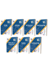 Eis Yayınları - 10. Sınıf Tüm Dersler Soru Bankası Seti Tam 7 Kitap Eis Yayınları