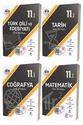 Eis Yayınları - 11. Sınıf Edebiyat Tarih Coğrafya Matematik Soru Bankası Eşit Ağırlık Seti Eis Yayınları