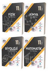 Eis Yayınları - 11. Sınıf Fizik Kimya Biyoloji Matematik Soru Bankası Sayısal Seti Eis Yayınları