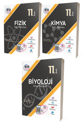 Eis Yayınları - 11. Sınıf Fizik Kimya Biyoloji Soru Bankası Fen Bilimleri Seti Eis Yayınları