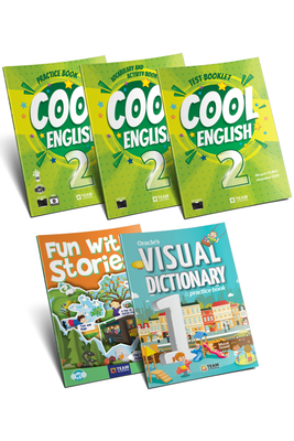 2. Sınıf İngilizce Cool Eng Practice Vocabulary Test Fun Stories Visual Dictionary Team Elt