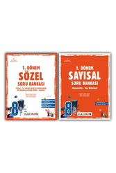 Okyanus Yayınları - 2023 8. Sınıf LGS 1. Dönem Sözel ve Sayısal Soru Bankası Seti Classmate Okyanus Yayınları
