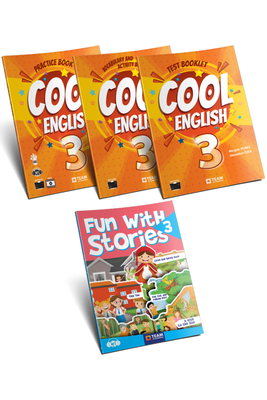 3. Sınıf İngilizce Cool English Practice Vocabulary Test Fun Stories Level 2 Team Elt Publishing