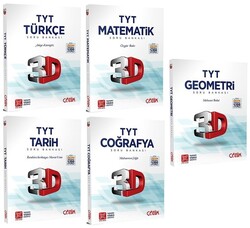 3D Yayınları - 3D Yayınları YKS TYT Eşit Ağırlık Soru Bankası 5 li Set 3D Yayınları