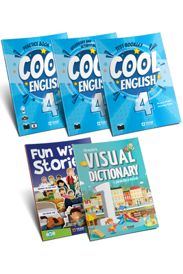 4. Sınıf İngilizce Cool Eng Practice Vocabulary Test Fun Stories Visual Dictionary Team Elt