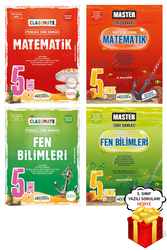 Okyanus Yayınları - 5. Sınıf 4'lü Matematik ve Fen Bilimleri Soru Bankası Seti Okyanus Yayınları - Hediyeli