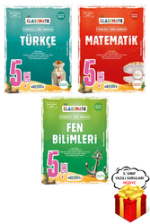 Okyanus Yayınları - 5. Sınıf Classmate Türkçe Matematik Fen Bilimleri Soru Bankası Okyanus Yayınları - Hediyeli