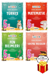 Okyanus Yayınları - 5. Sınıf Classmate Türkçe Matematik Fen Bilimleri Sosyal Soru Bankası Okyanus Yayınları - Hediyeli