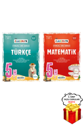 Okyanus Yayınları - 5. Sınıf Classmate Türkçe ve Matematik Soru Bankası Seti Okyanus Yayınları - Hediyeli
