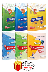 Hiper Zeka Yayınları - 5. Sınıf Hiper ve Sinerji Türkçe Matematik Fen Bilimleri Konu Anlatımlı Soru Bankası Seti Hiper Zeka