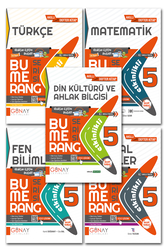 Günay Yayınları - 5. Sınıf Tüm Dersler Soru Bankası Bumerang Etkinlikli Defter Kitap 5 Kitap Günay Yayınları