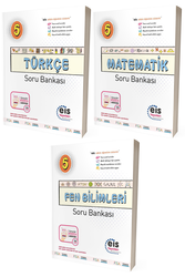 Eis Yayınları - 5. Sınıf Türkçe Matematik Fen Bilimleri Soru Bankası Seti Eis Yayınları
