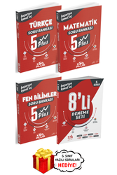 Koray Varol Yayınları - 5. Sınıf Türkçe Matematik Fen Plus Soru Bankası ve Tüm Dersler Deneme Seti Koray Varol Yayınları