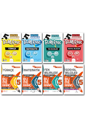 Günay Yayınları - 5. Sınıf Türkçe Matematik Fen Sosyal 8'li Haftalık Denemeler Etkinlikli Soru Bankası Günay Yayınları