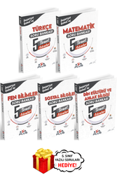 Koray Varol Yayınları - 5. Sınıf Türkçe Matematik Fen Sosyal Din Temel Soru Bankası Seti Koray Varol Yayınları KVA Plus