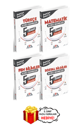 Koray Varol Yayınları - 5. Sınıf Türkçe Matematik Fen Sosyal Temel Soru Bankası Seti Koray Varol Yayınları KVA Plus
