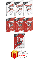 Koray Varol Yayınları - 5. Sınıf Türkçe Matematik Fen Temel-Plus Soru Bankası ve Tüm Dersler Deneme Seti 7 Kitap Koray Varol