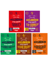 Ankara Yayıncılık - 5. Sınıf Türkçe Paragraf Fen Sosyal Din Güçlendiren Soru Bankası Seti Ankara