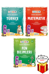 Okyanus Yayınları - 6. Sınıf Classmate Türkçe Matematik Fen Bilimleri Soru Bankası Okyanus Yayınları - Hediyeli