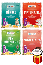 Okyanus Yayınları - 6. Sınıf Classmate Türkçe Matematik Fen Bilimleri Sosyal Soru Bankası Okyanus Yayınları - Hediyeli