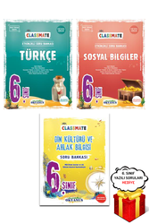 Okyanus Yayınları - 6. Sınıf Classmate Türkçe Sosyal Din Kültürü Soru Bankası Seti Okyanus Yayınları - Hediyeli