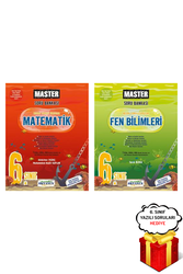 Okyanus Yayınları - 6. Sınıf Master Matematik ve Fen Bilimleri Soru Bankası Seti Okyanus Yayınları - Hediyeli