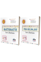 Eis Yayınları - 6. Sınıf Matematik Fen Bilimleri Soru Bankası Seti Eis Yayınları