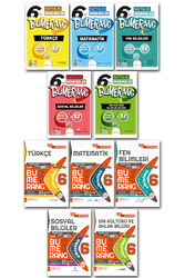 Günay Yayınları - 6. Sınıf Tüm Dersler 10'lu Haftalık Denemeler ve Etkinlikli Soru Bankası Seti Günay Yayınları