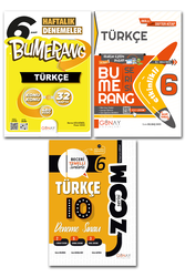 Günay Yayınları - 6. Sınıf Türkçe 3'lü Avantaj Seti Günay Yayınları