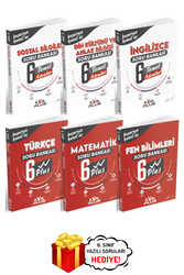 Koray Varol Yayınları - 6. Sınıf Türkçe Matematik Fen Plus Sosyal Din İngilizce Temel Soru Bankası Seti 6 Kitap Koray Varol