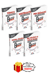 Koray Varol Yayınları - 6. Sınıf Türkçe Matematik Fen Sosyal Din Temel Soru Bankası Seti Koray Varol Yayınları KVA Plus