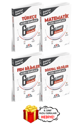 Koray Varol Yayınları - 6. Sınıf Türkçe Matematik Fen Sosyal Temel Soru Bankası Seti Koray Varol Yayınları KVA Plus