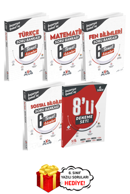 6. Sınıf Türkçe Matematik Fen Sosyal Temel Soru Bankası ve Tüm Dersler Deneme Seti Koray Varol