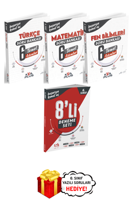 6. Sınıf Türkçe Matematik Fen Temel Soru Bankası ve Tüm Dersler Deneme Seti Koray Varol Yayınları