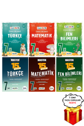 Okyanus Yayınları - 7. Sınıf 6'lı Türkçe Matematik Fen Bilimleri Soru Bankası Deneme Seti Okyanus Yayınları - Hediyeli