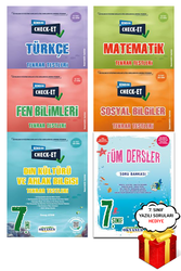 Okyanus Yayınları - 7. Sınıf Check-Et Tüm Dersler Tekrar Testleri ve Tüm Dersler Soru B. Okyanus Yayınları - Hediyeli