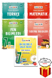 Okyanus Yayınları - 7. Sınıf Classmate Tüm Dersler Soru Bankası Seti 5 Kitap Okyanus Yayınları - Hediyeli