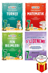 Okyanus Yayınları - 7. Sınıf Classmate Türkçe Matematik Fen Soru Bankası ve 5li Deneme Okyanus Yayınları - Hediyeli