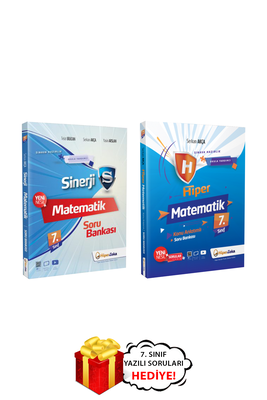 7. Sınıf Hiper ve Sinerji Matematik Konu Anlatımlı Soru Bankası Seti Hiper Zeka