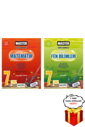 Okyanus Yayınları - 7. Sınıf Master Matematik ve Fen Bilimleri Soru Bankası Seti Okyanus Yayınları - Hediyeli