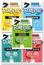 Günay Yayınları - 7. Sınıf Tüm Dersler Bumerang Haftalık Denemeler 7 Kitap Günay Yayınları