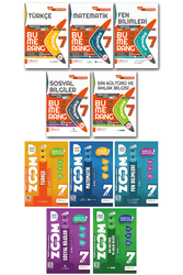 Günay Yayınları - 7. Sınıf Tüm Dersler Etkinlikli Kitaplar ve Zoom Soru Bankası Seti 10 Kitap Günay Yayınları