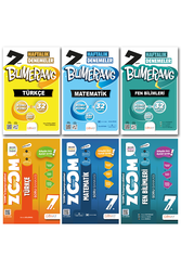 Günay Yayınları - 7. Sınıf Türkçe Matematik Fen Bilimleri Haftalık Denemeler Zoom Soru Bankası Seti Günay Yayınları