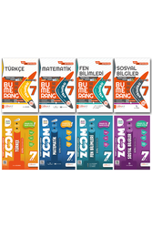Günay Yayınları - 7. Sınıf Türkçe Matematik Fen Sosyal Etkinlikli SB ve Zoom Soru Bankası Seti Günay Yayınları