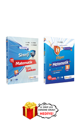 Hiper Zeka Yayınları - 8. Sınıf Hiper ve Sinerji Matematik Konu Anlatımlı Soru Bankası Seti Hiper Zeka