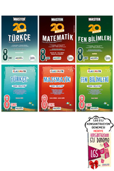 Okyanus Yayınları - 8. Sınıf LGS 6'lı Türkçe Matematik Fen 20'li Konu Anlatımlı Deneme Seti Okyanus Yayınları - Hediyeli