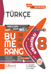 Günay Yayınları - 8. Sınıf LGS BUMERANG Etkinlikli Türkçe