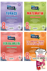 Okyanus Yayınları - 8. Sınıf LGS Check-Et Türkçe Matematik Fen Bilimleri İnkılap Tekrar Testleri Okyanus - Hediyeli